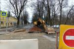 Ремонт колодца на улице Радищева